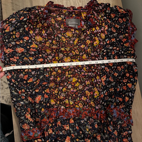 Anthropologie Helene Tunic Multicolor Floral Dress - Picture 5 of 7